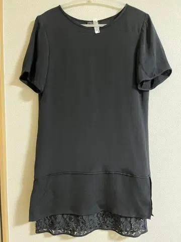 띠어리 블랙 반팔 원피스 사이즈 2