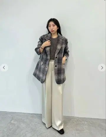 COCODEAL 새틴 와이드 팬츠