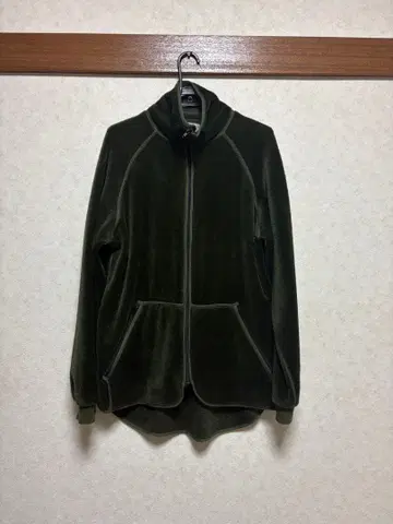 80's 네덜란드군 플리스 자켓 드롭 테일 유로 밀리터리