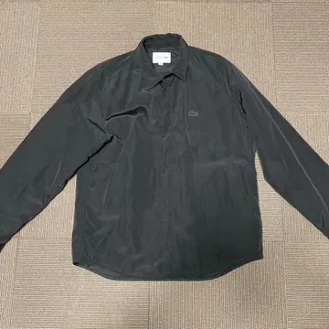 라코스테 블랙 나일론 자켓