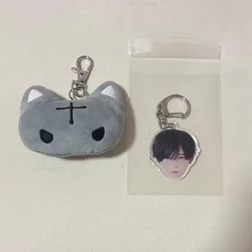 집사와 메이드 마사무네 아크링 키링 봉제 인형