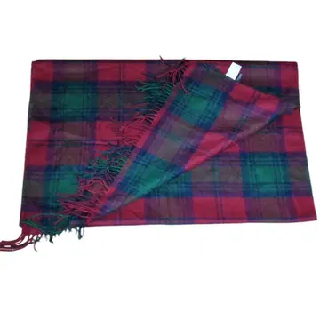 [ 레어 사이즈 ] 23구 머플러 스톨 대형 타탄 체크 캐시미어