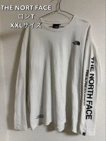 THE NORTH FACE 롱 T셔츠 롱티 긴팔T셔츠 화이트 XXL