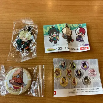 바쿠고 카츠키 러버 마스코트 멀티 시트 캔 배치 세트