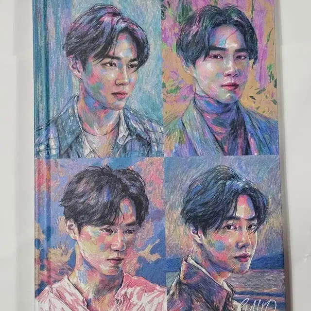 EXO 수호 SUHO 자화상 앨범 + 네임택