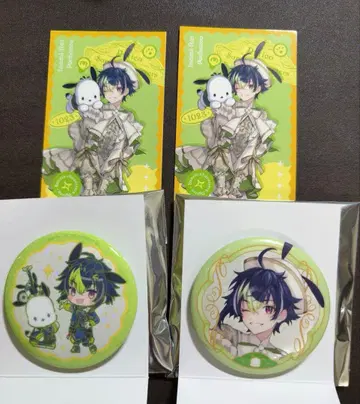 니지산지 산리오 Dytica 이나미 라이 캔뱃지 폴라로이드풍 카드 1