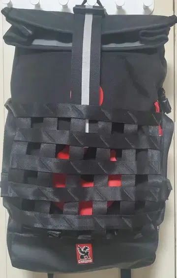 CHROME 블랙 백팩 백팩