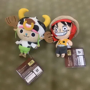 원피스 봉제 인형 피규어 초파 루피 세트