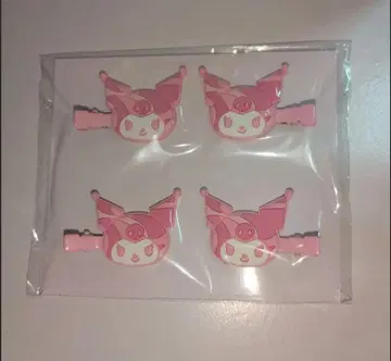 Rady x Kuromi 앞머리 클립 4개 세트