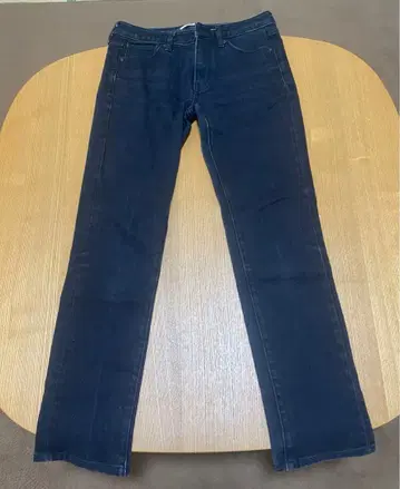 UNIQLO 스트레이트 데님 블랙 25