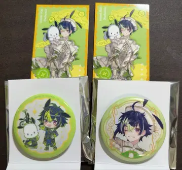 니지산지 산리오 Dytica 이나미 라이 캔뱃지 폴라로이드풍 카드