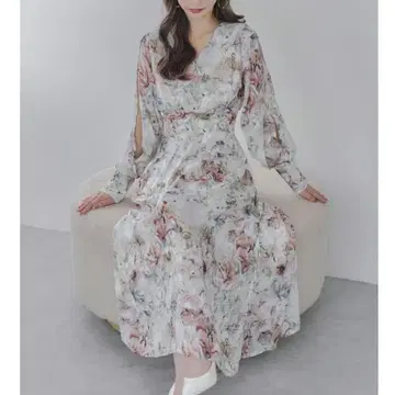 Riu 리에다 콜라보 카슈쿨 원피스 화이트 M 사이즈