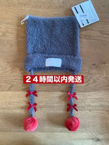 택 포함 새상품  니트 캡 마리 디즈니