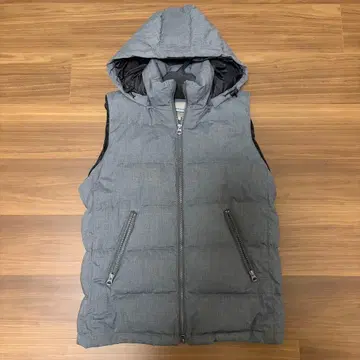 유나이티드 애로우즈 다운 베스트 민소매 그레이 S 사이즈