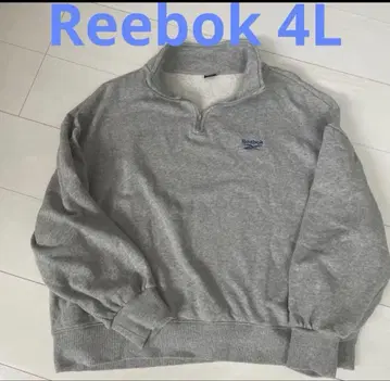 리복 하프 지퍼 맨투맨 4L