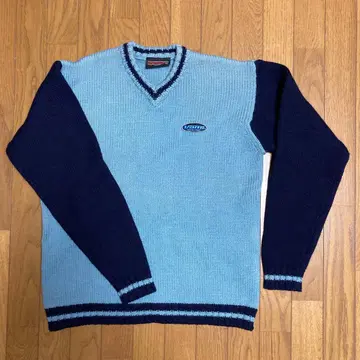 VANS SINCE V넥 스웨터