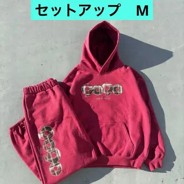 9090 OG Logo Original 셋업 burgundy M