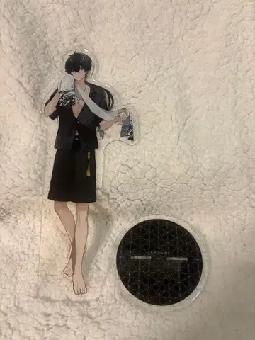 [명조] 남자 표백자 극락탕 콜라보 빅 아크릴 스탠드