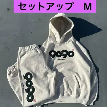 9090 OG 로고 오리지널 후드 셋업 M