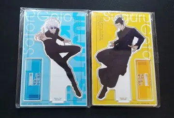 주술회전 탈출 게임 아크릴 스탠드 고죠 사토루 게토 스구루