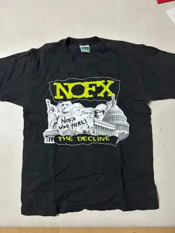 NOFX 티셔츠 노에프 노무라 쿤이치 밴드티 00s