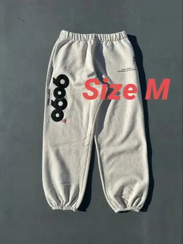 9090 OG 로고 오리지널 스웨트 팬츠