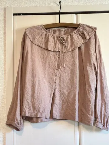 사만사 모스2 프릴 셔츠 사이즈 F