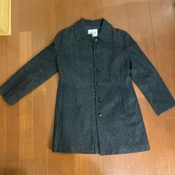 WXYZ work shop 다크 그레이 피 코트