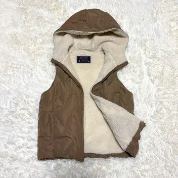 SIMPLICITE 심플리시떼 보아 안감 덕 다운 후디 베스트