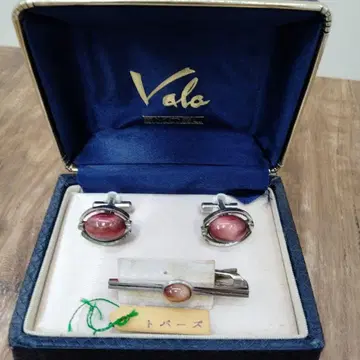 Valo 핑크 커프스 링크 세트