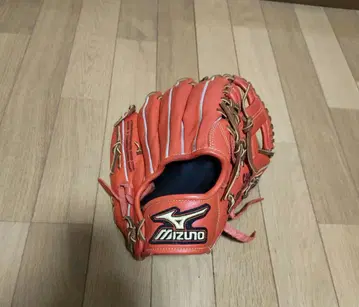 미즈노 빅토리 스테이지 야구 그로브 오렌지