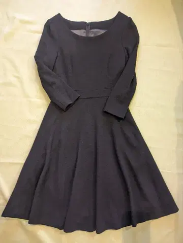 ANAYI 울 니트 A라인 원피스