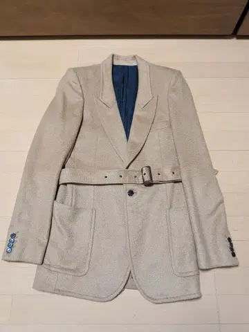 PIACENZA 넘버나인 퓨어 카멜 실크 숏코트 미야시타 타카히로