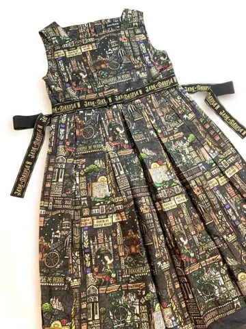 [ 제인 마플 ] 2024AW Grimm 스테인드 글라스 드레스