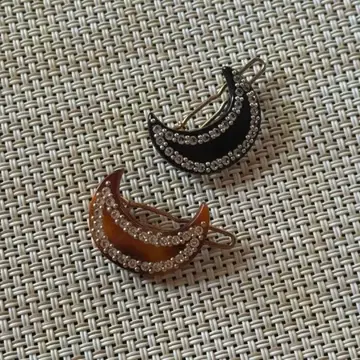 [ 새상품급 ] acca 아카 헤어핀 초승달 모티브 비쥬 1