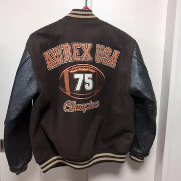 AVIREX USA 바시티 자켓 XL