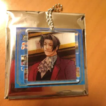 역전재판 움직이는! 데미지 모션 키링 미츠루기 레이지