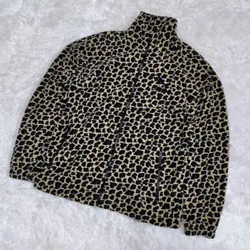 PUMA 레오파드 플리스 보아 자켓 US/M