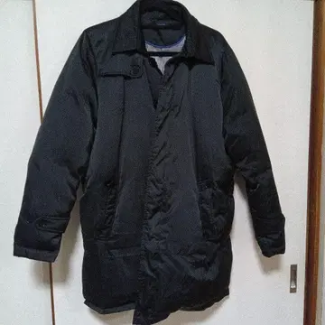 블랙 다운 비즈니스 캐주얼 안주머니 포함