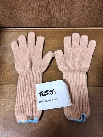 미사용 JOURNAL STANDARD x TEMBEA 별주 캐시미어 장갑