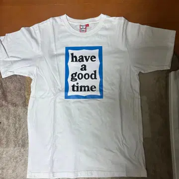 have a good time T셔츠 화이트