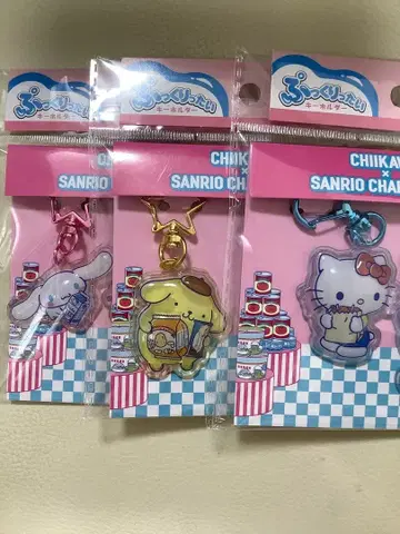 치이카와 (먼작귀) 산리오 콜라보  키티 폼폼푸딩 시나모롤