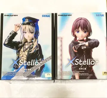 2개 걸즈밴드클라이 피규어 XStellar 이세리 니나 카와라기 모모카