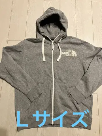 THE NORTH FACE 그레이 풀 집업 후드티 L 사이즈