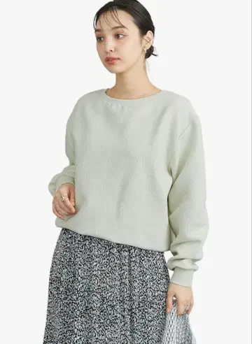 새상품 셋업 COEN 트윌 코쿤 보트넥 풀오버