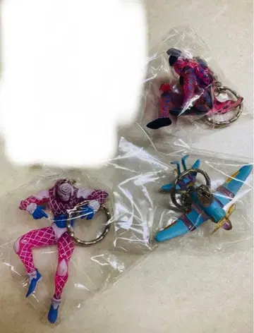 죠죠의 기묘한 모험 황금의 바람 스탠드 컬렉션 피규어 키링