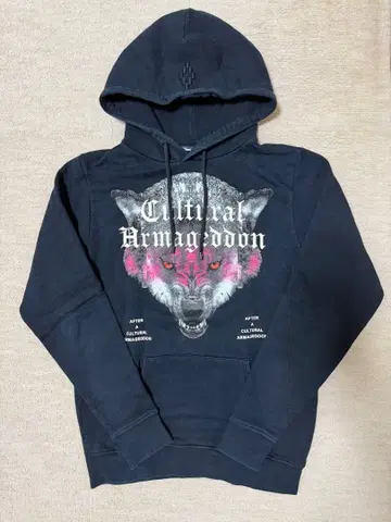 MARCELO BURLON 울프 프린트 후드티