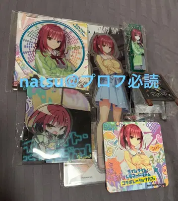 유즈소프트 라임라이트 레모네이드잼 콜라보 카페 한정판 리리코 세트