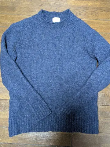 USA제 네이비 100% 울 스웨터 M 사이즈