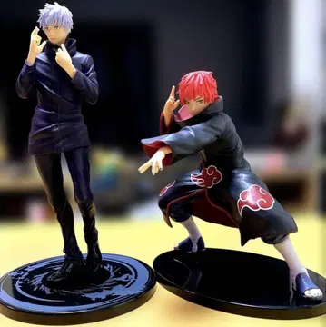 [주술회전] 고죠 사토루 vs [NARUTO-돌풍전 사소리 피규어 2